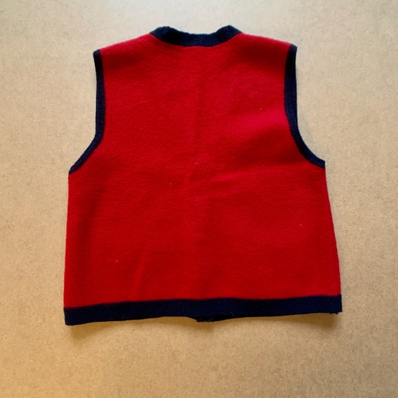 Vintage Red Vest - Picture 9 of 9